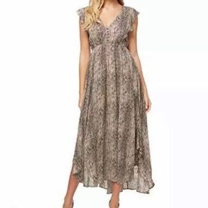 Jessica Simpson geo snake print gabbie dress
